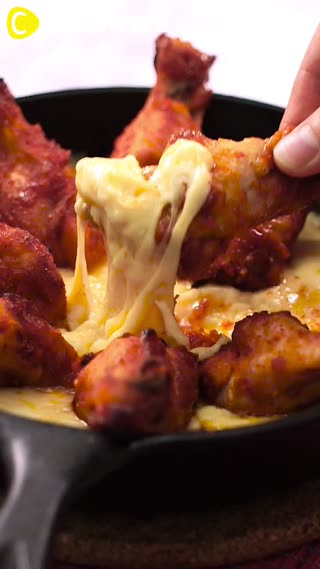 韓國正夯美食！SNS上人氣爆發的起司烤雞翅
