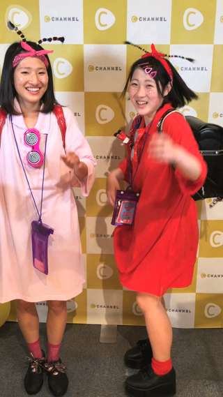 撮影したらすぐに公開！C CHANNELブースにみんな来てね！！