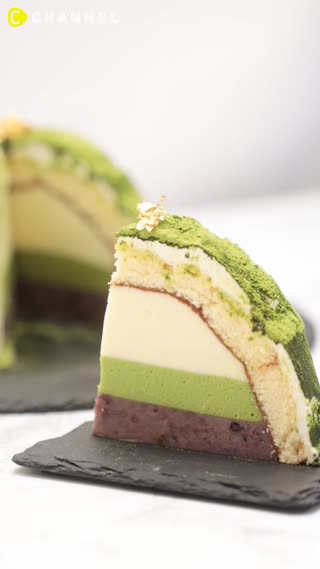 Matcha Dome Cake