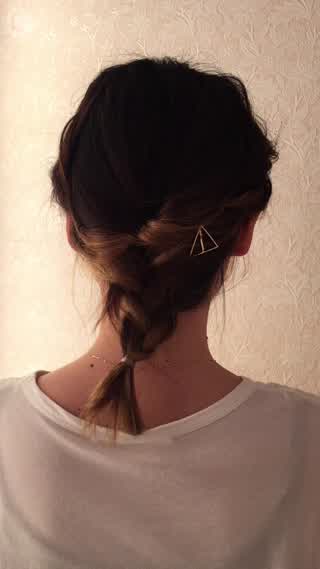 ぎゃくりんぱと三つ編みだけ!?忙しい朝もこれならラクラク