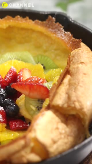 Colorful Dutch Baby