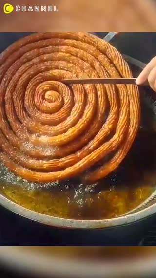 Spiral Churros yang populer di Turki