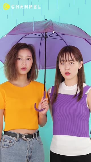No problem! 2 Rainy Day Hairstyles