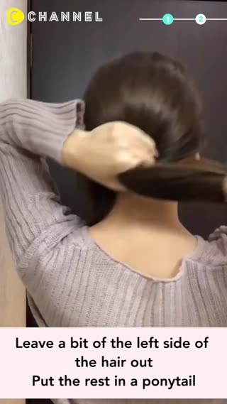 2 Busy Morning Ponytail Styles!