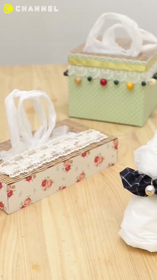 Membuat Kantong Plastik Dispenser