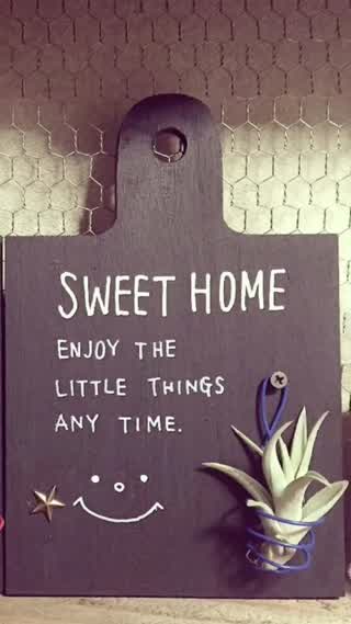 100均のカッティングボードをリメイク！かわいいエアープランツホルダー