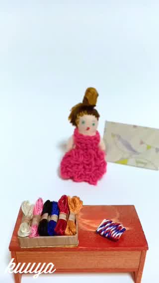 【カラフルシリーズ】ミニチュア手芸部屋にピッタリアイテム