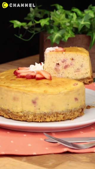 Cheesecake Strawberry Panggang