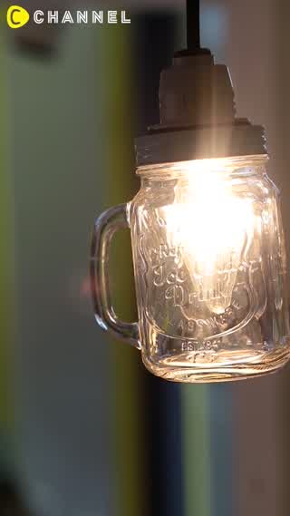 まるでおしゃれカフェ！メイソンジャーランプの作り方