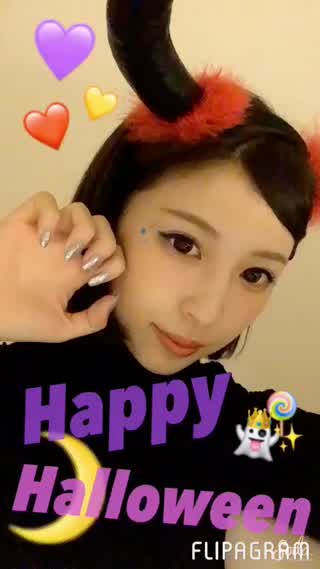 《家にある物でハロウィン仮装小悪魔編》