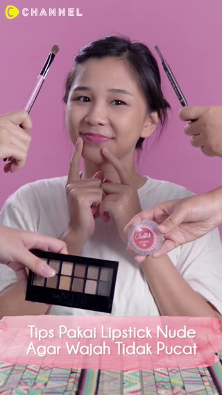 Tips Pakai Lipstick Nude 