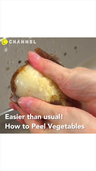 Peeling Masterclass:Fruits and Veg!👨‍🍳
