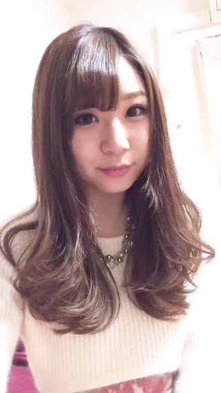 babyface變身成熟女人♥頭髮弄卷就可以囉！