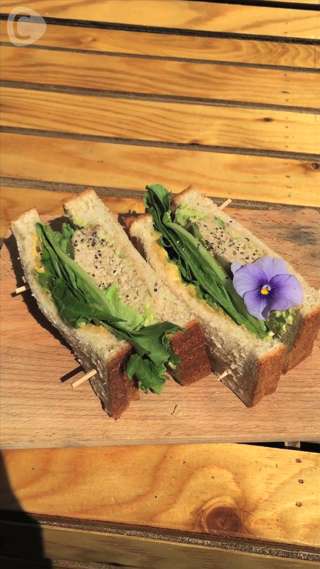季節を楽しむサンドイッチ♪原宿GARTEN