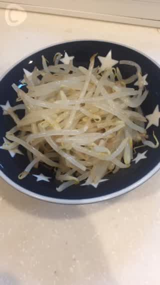 簡単一品料理もやしナムル編