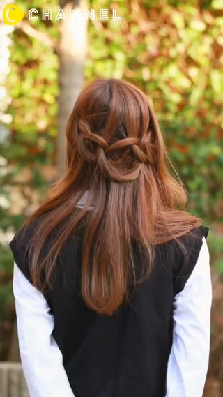 環環相扣！超簡單的扭轉鎖鍊編髮