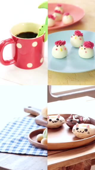 可愛到捨不得咬下去！ ４種動物造型甜點自己做