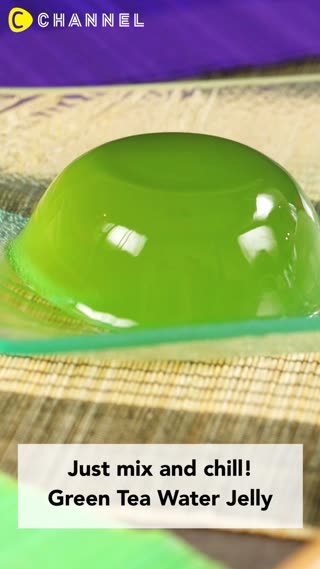 Green Tea Water Jelly 🍵