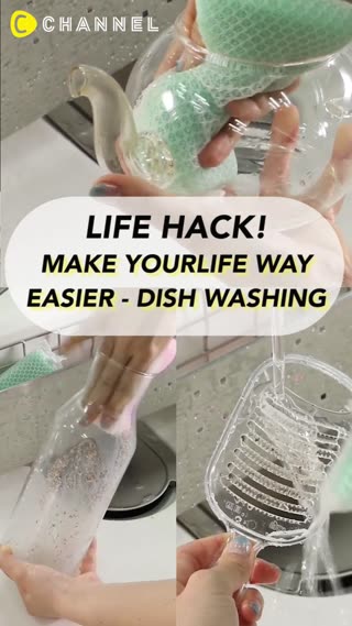 MAKE YOUR LIFE WAY EASIER- DISH WASHING