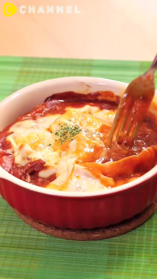 冷凍水餃變身絕品義大利料理！ 焗烤餃子