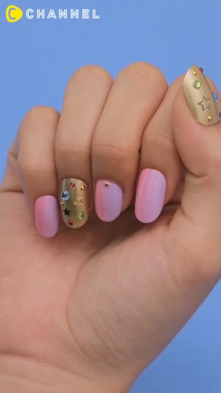 セルフネイル派さんにオススメ♡マニキュア2色でグラデーションネイル