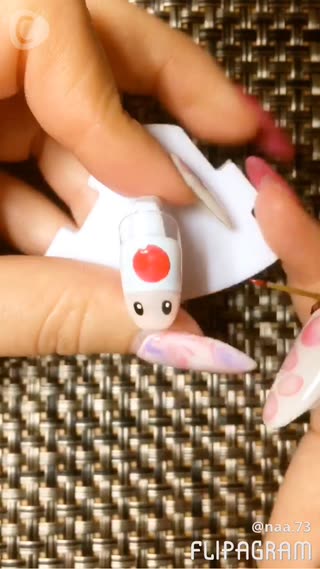 リクエスト：マリオのキャラクターネイル(前編)