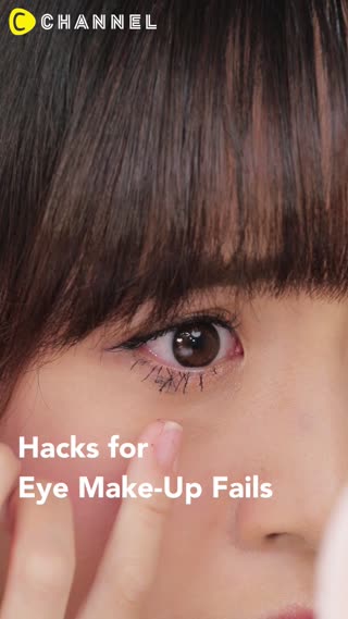 Hacks for Eye Make-Up Fails