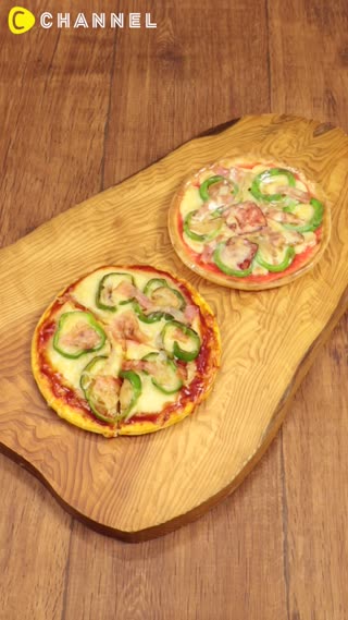 くるくる回る？ フェイクピザ！