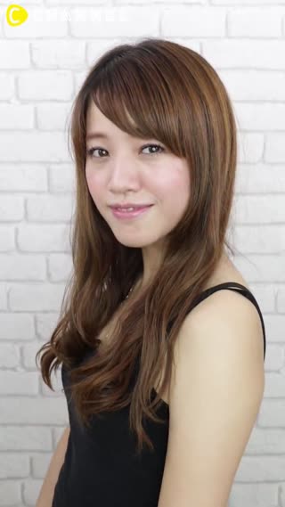 造型前的準備動作♡利用細肩帶簡單捲髮