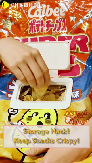 Storage Hack! Keep Snacks Crispy!