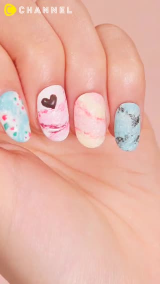 看了好想吃！女孩們都不會想錯過的冰淇淋造型指彩