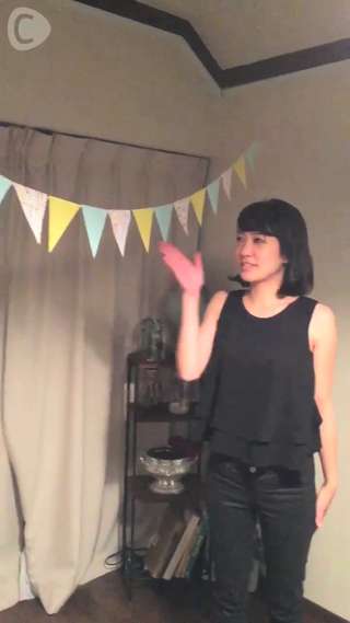 超簡単！フラッグガーランドを作ろう！～作って取り付け編～