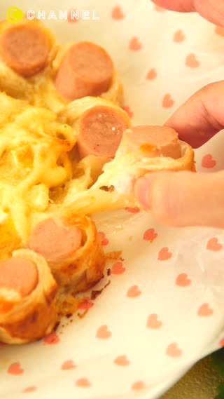 みんなでシェア♪ツナマヨソーセージふらわ〜♪