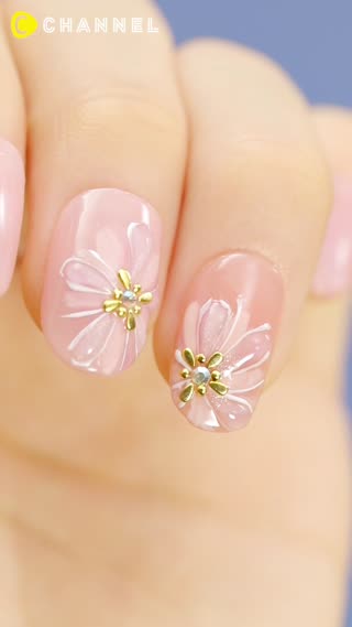 Full Bloom🌸 Plump Flower Nails