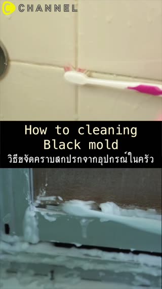 กำจัดคราบสกปรกฝังแน่นด้วยอุปกรณ์ในครัว 