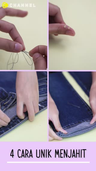 Empat Cara Unik Menjahit
