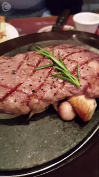 【韓国】ステーキがおいしいファミリーレストラン「Vips」でディナー♡