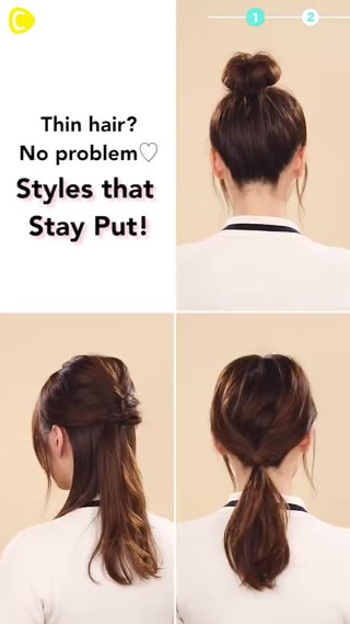 Thin Hair? Styles that Stay Put!