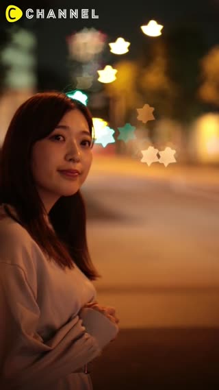 將照片的燈變成「☆」「♡」的即時模糊效果鏡頭♪