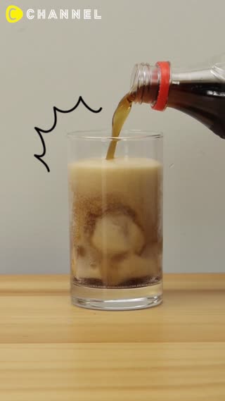 avoid carbonated drinks from spilling!