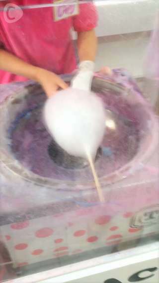 Colorful cotton candy in Harajuku!!!!