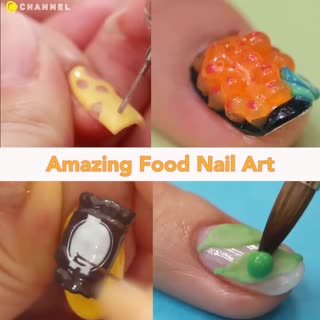Amazing Food Nail Art