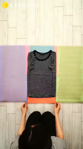 用厚紙板就可以了！自製摺衣板讓你輕鬆做家事