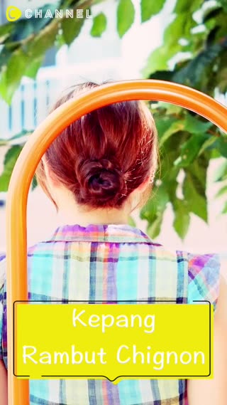 Kepang Rambut Chignon