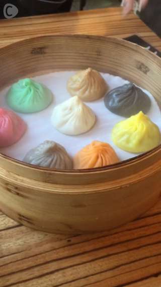 カラフルな小籠包！PARADISE DYNASTY