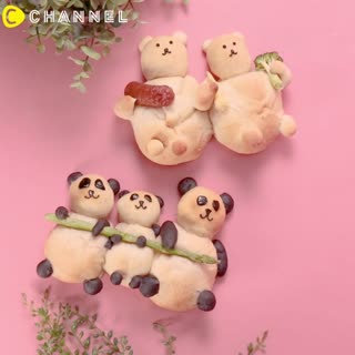 想讓它們拿什麼就拿什麼♡萌翻天動物麵包