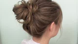 外国人風メッシーバン