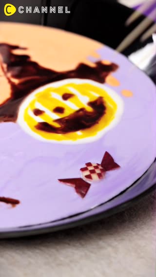 ヨーグルトアート☆「ハロウィン」