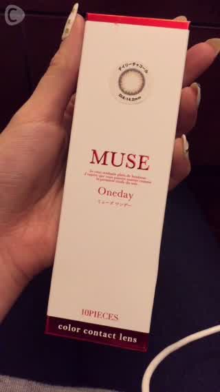 newカラコン！MUSEの1day♡