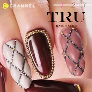 Bubbly Textured Quilt Nails